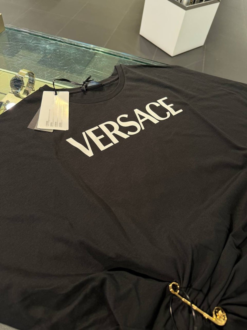 VERSACE T-shirt and Polo side view - Women's luxury Clothes