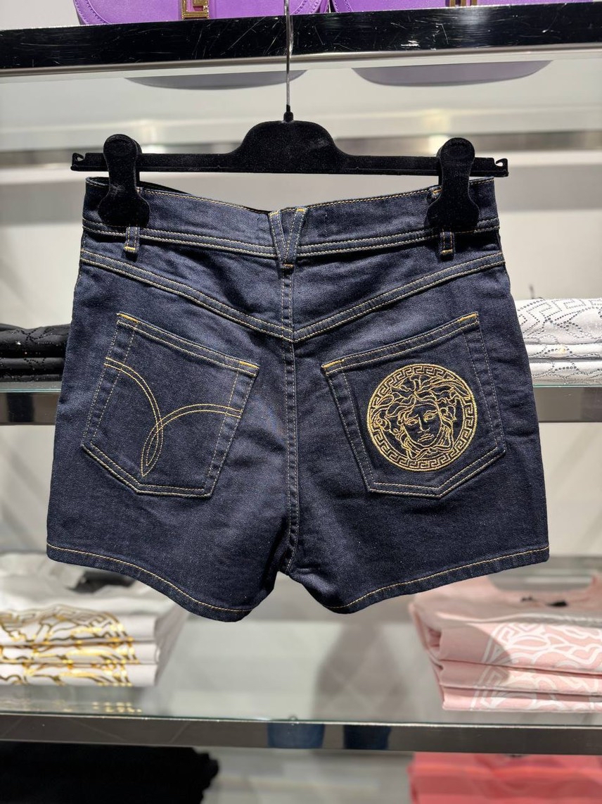 VERSACE Shorts side view - Women's luxury Clothes