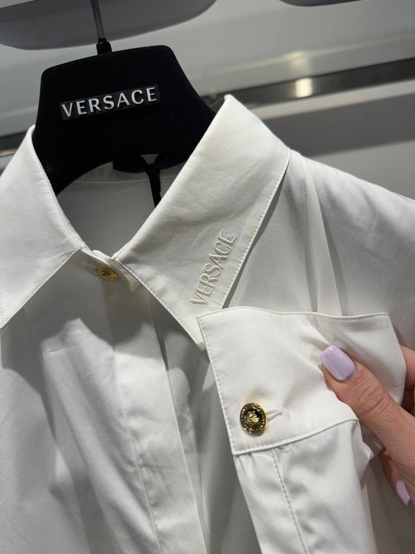 VERSACE Shirts side view - Women's luxury Clothes