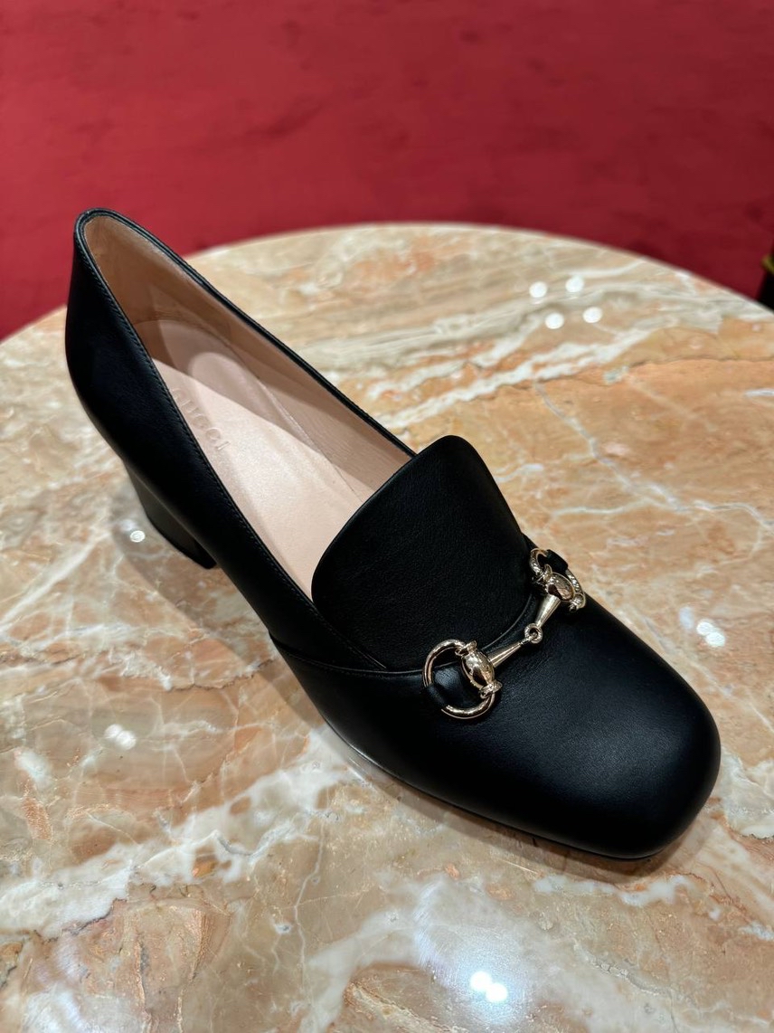 GUCCI Loafers front view - Women's luxury Shoes