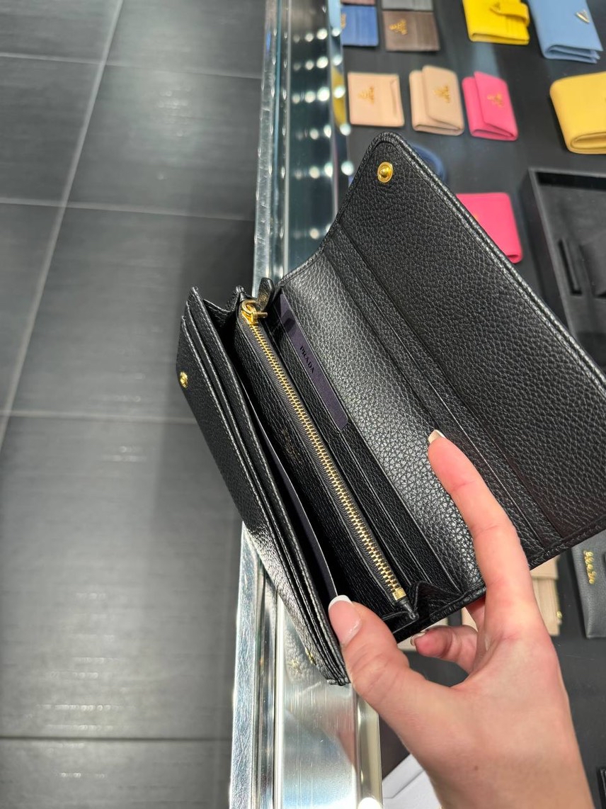 PRADA Wallets and small leather goods side view - Women's luxury Accessories