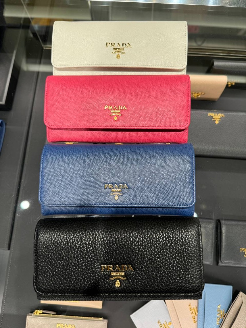 PRADA Wallets and small leather goods front view - Women's luxury Accessories