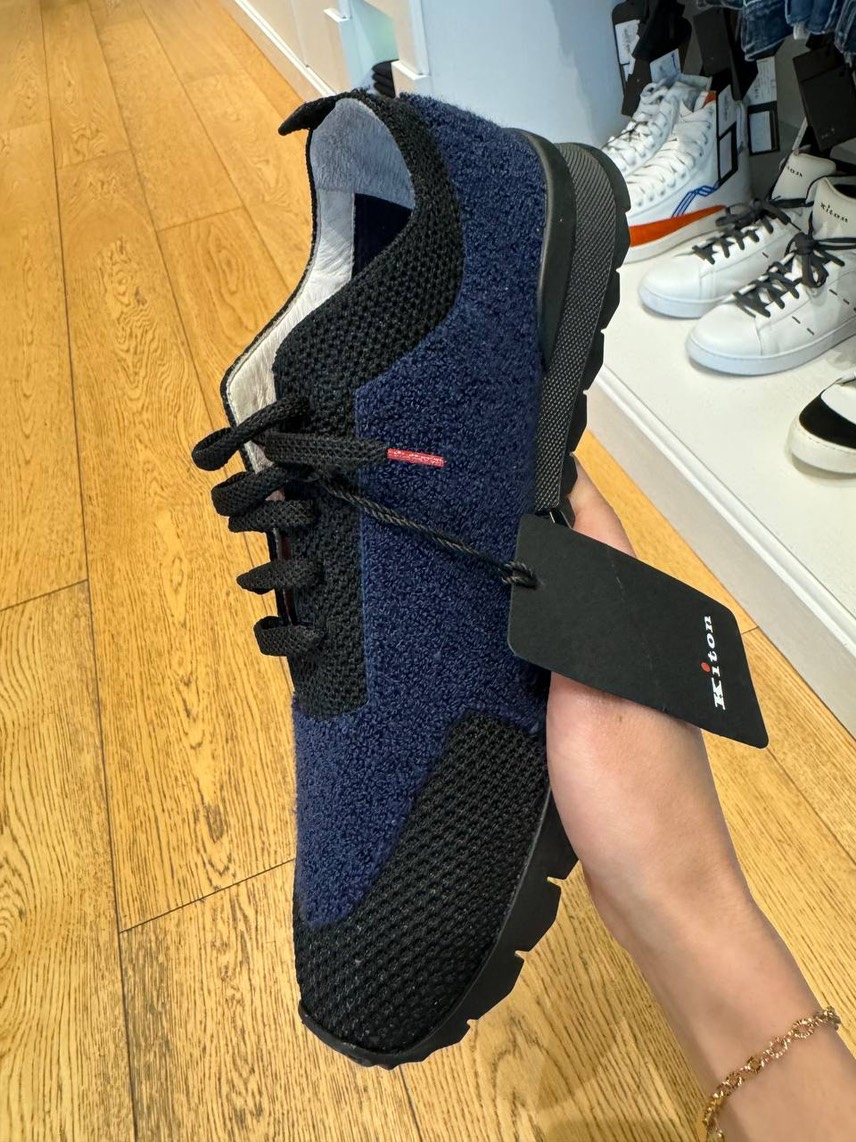 KITON Sneakers side view - Men's luxury Shoes