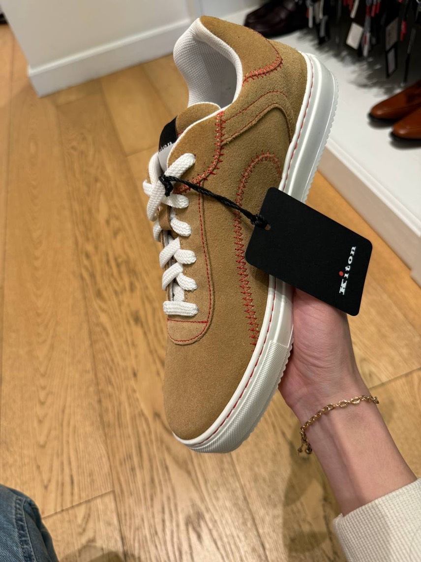 KITON Sneakers side view - Men's luxury Shoes