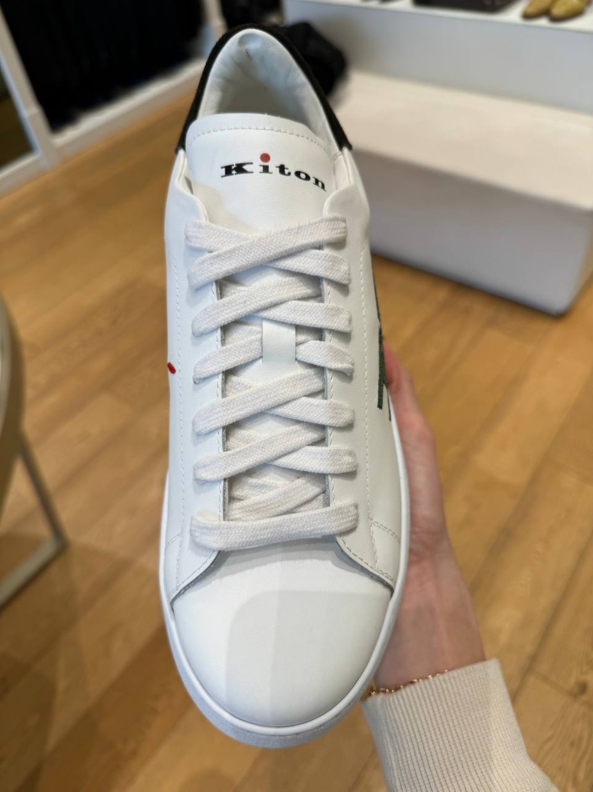 KITON Sneakers side view - Men's luxury Shoes