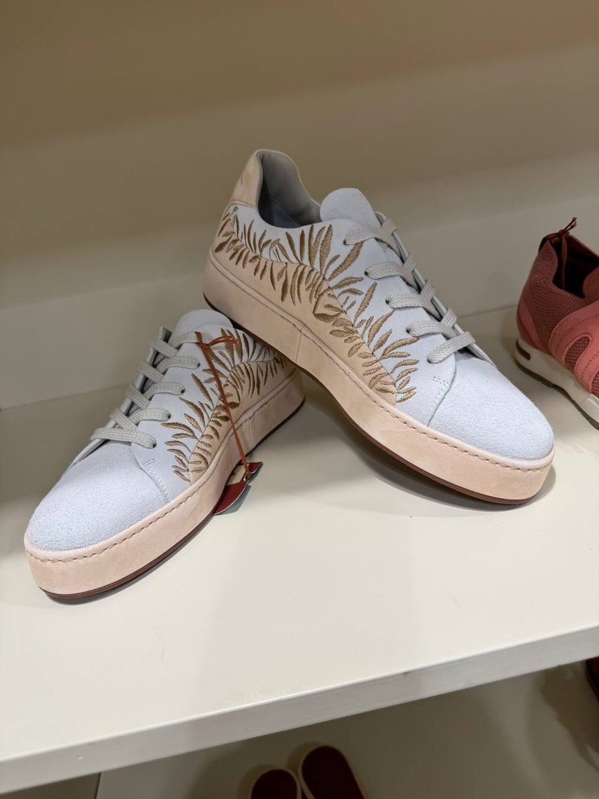 LORO PIANA Sneakers side view - Women's luxury Shoes