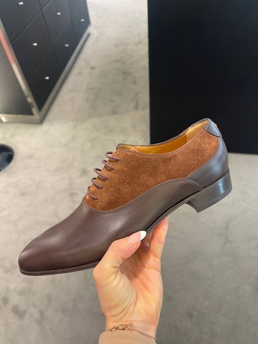 GUCCI Lace-up shoes front view - Men's luxury Shoes
