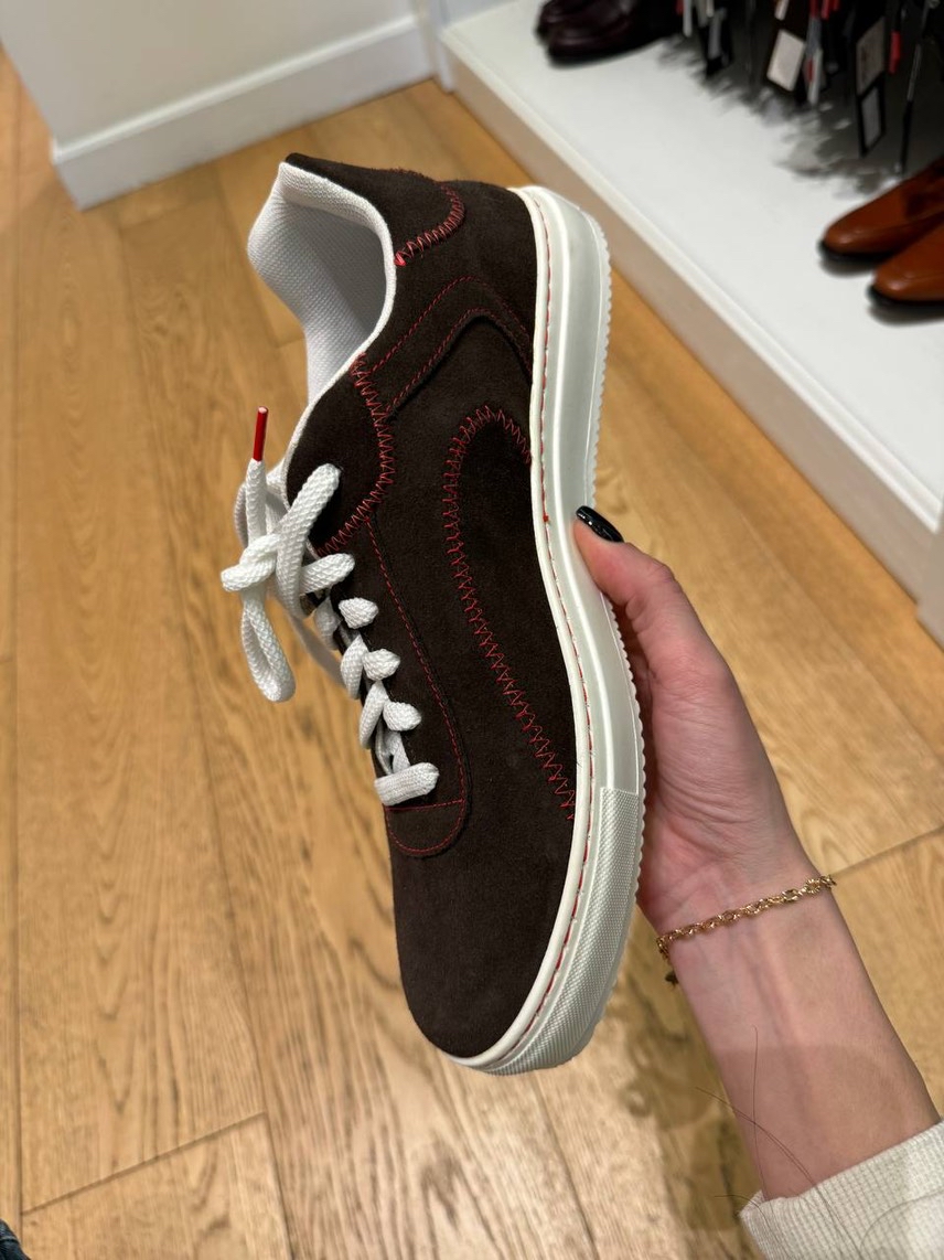 KITON Sneakers side view - Men's luxury Shoes