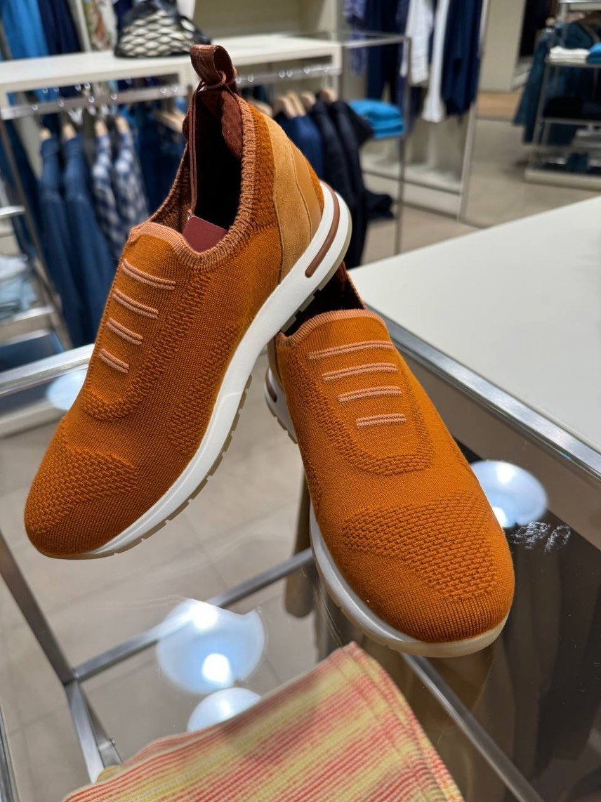 LORO PIANA Sneakers side view - Women's luxury Shoes