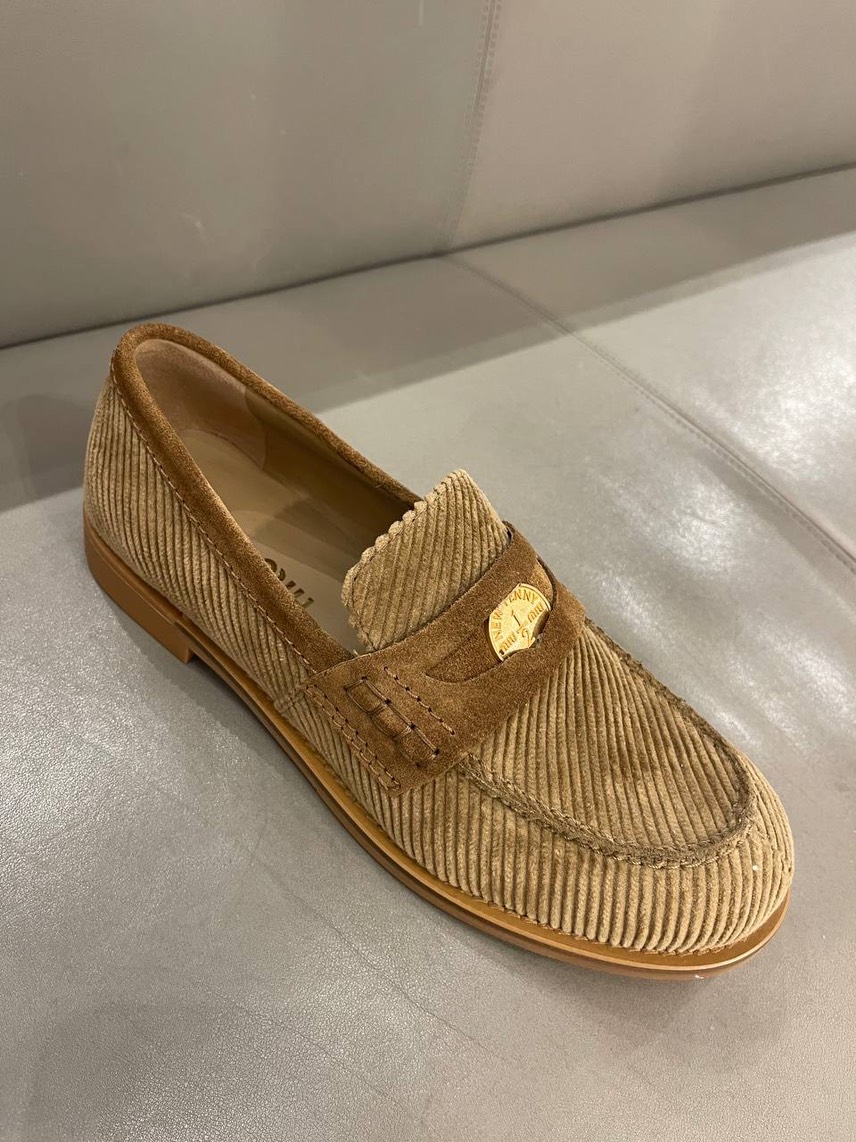MIU MIU Loafers front view - Women's luxury Shoes