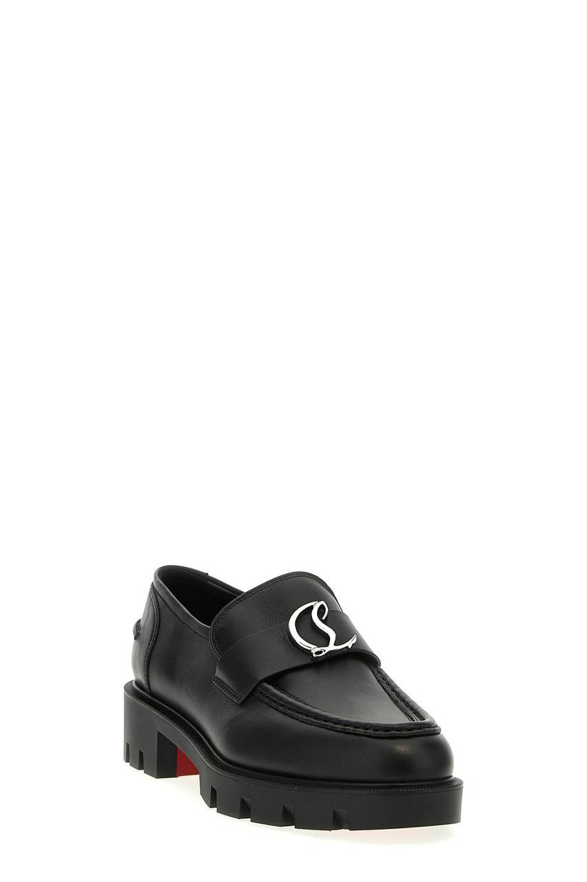 CHRISTIAN LOUBOUTIN Loafers side view - Women's luxury Shoes