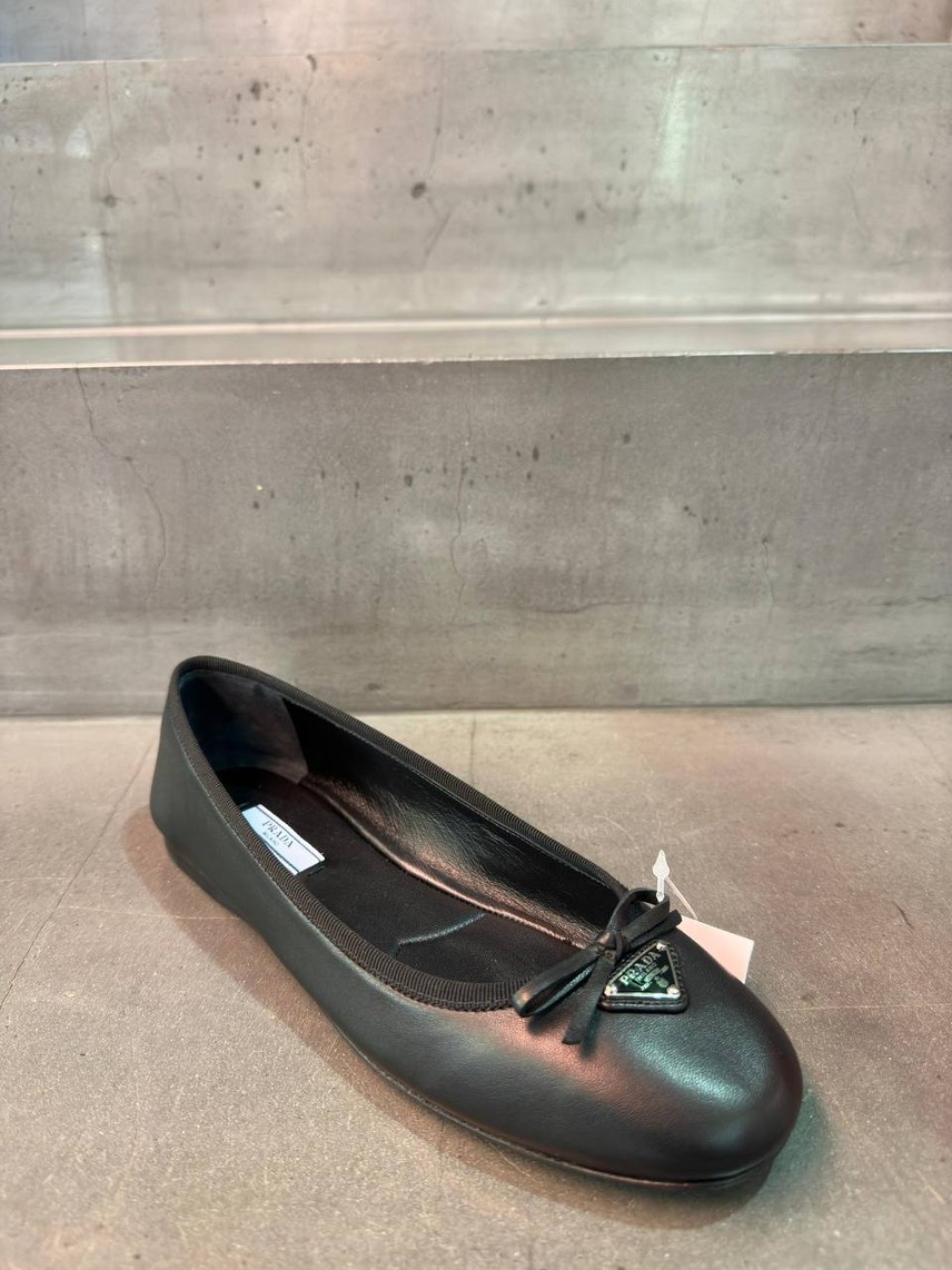 PRADA Ballerinas front view - Women's luxury Shoes