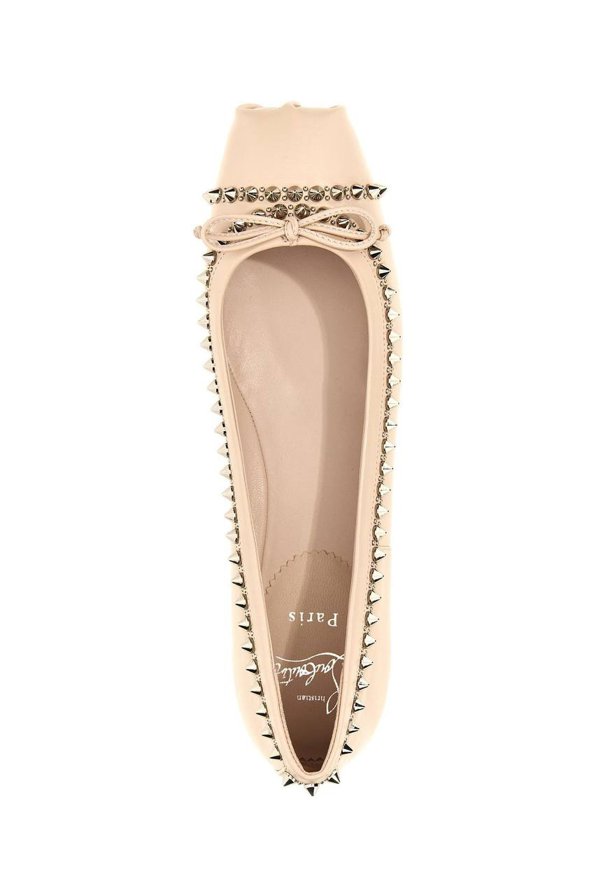 CHRISTIAN LOUBOUTIN Ballerinas front view - Women's luxury Shoes