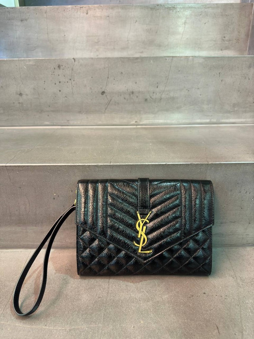 YVES SAINT LAURENT Clutch bags front view - Women's luxury Bags