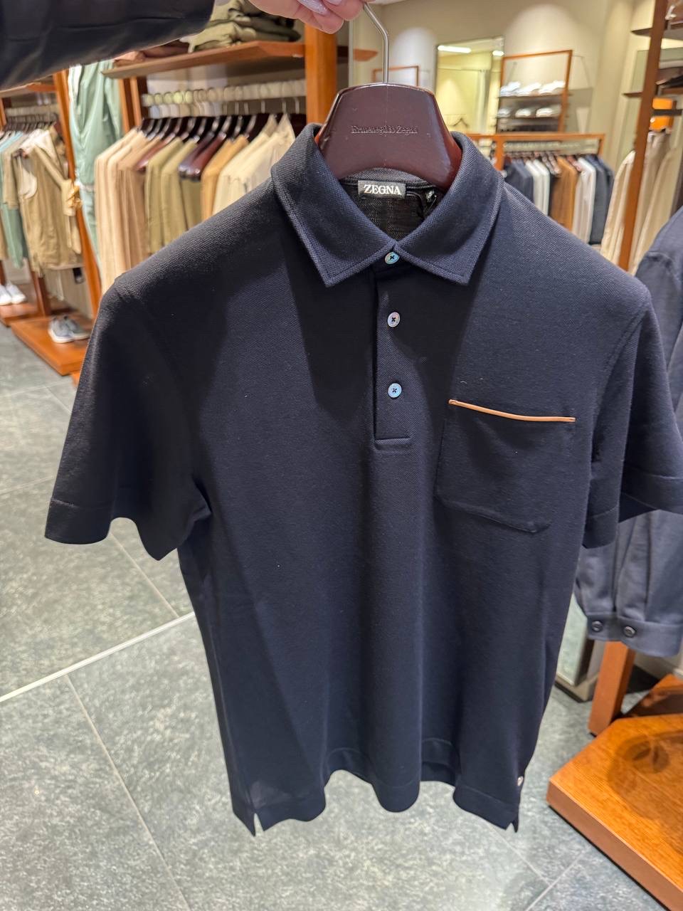 ERMENEGILDO ZEGNA T-shirt and Polo front view - Men's luxury Clothes