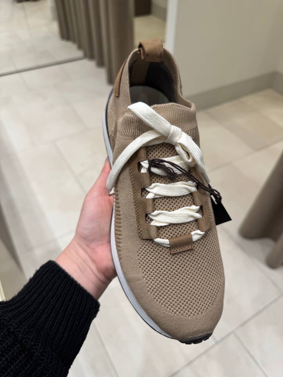 PESERICO Sneakers side view - Men's luxury Shoes