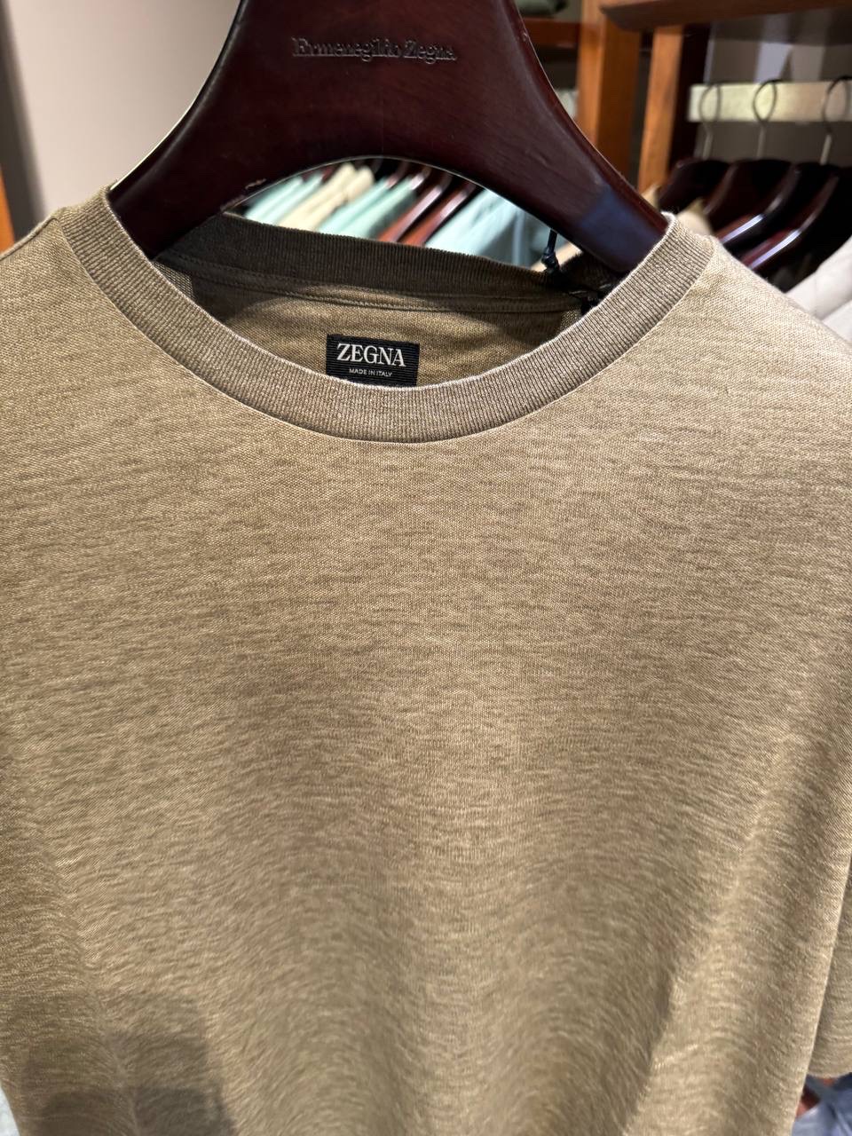 ERMENEGILDO ZEGNA T-shirt and Polo side view - Men's luxury Clothes