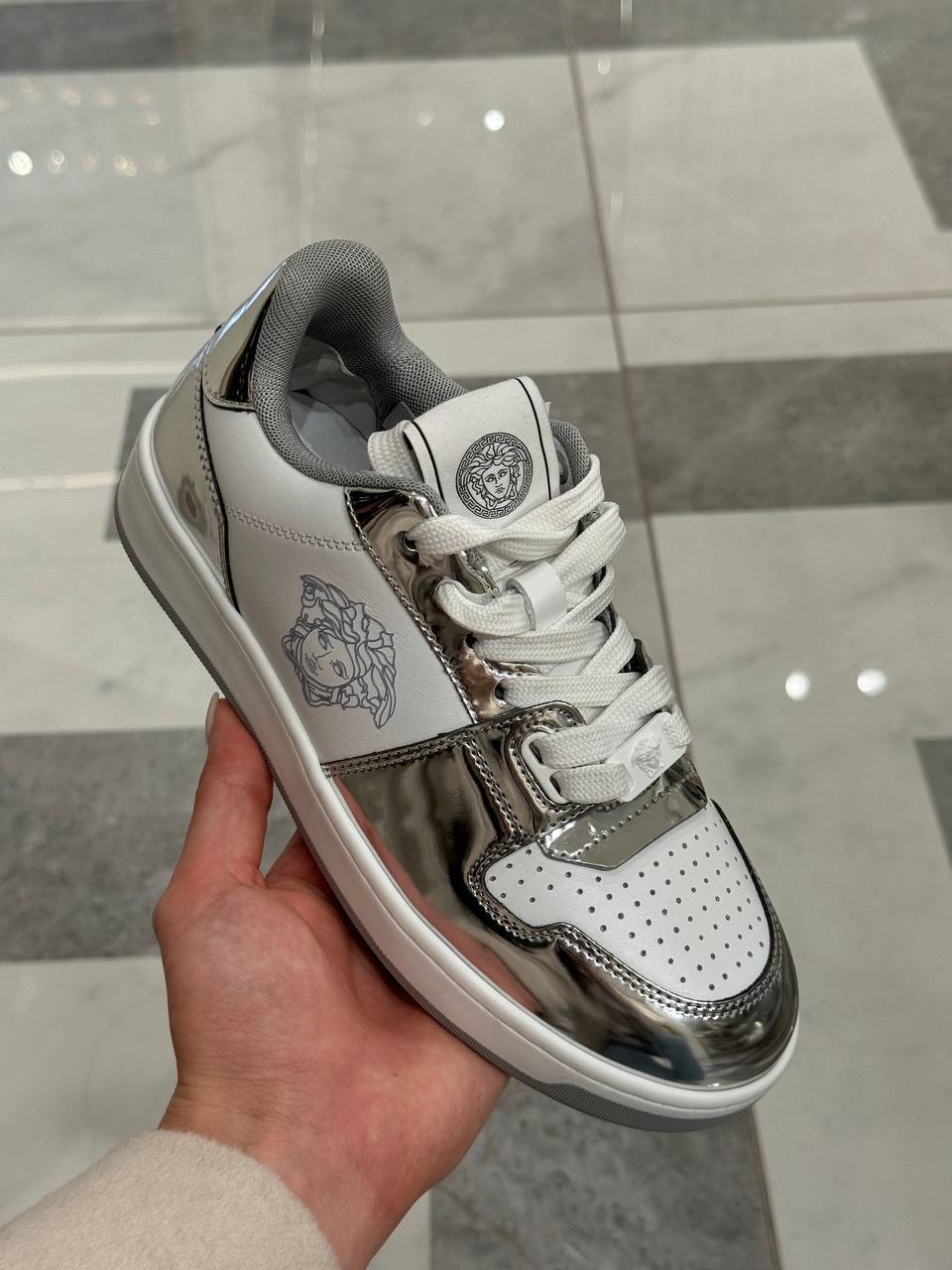 VERSACE Sneakers front view - Women's luxury Shoes
