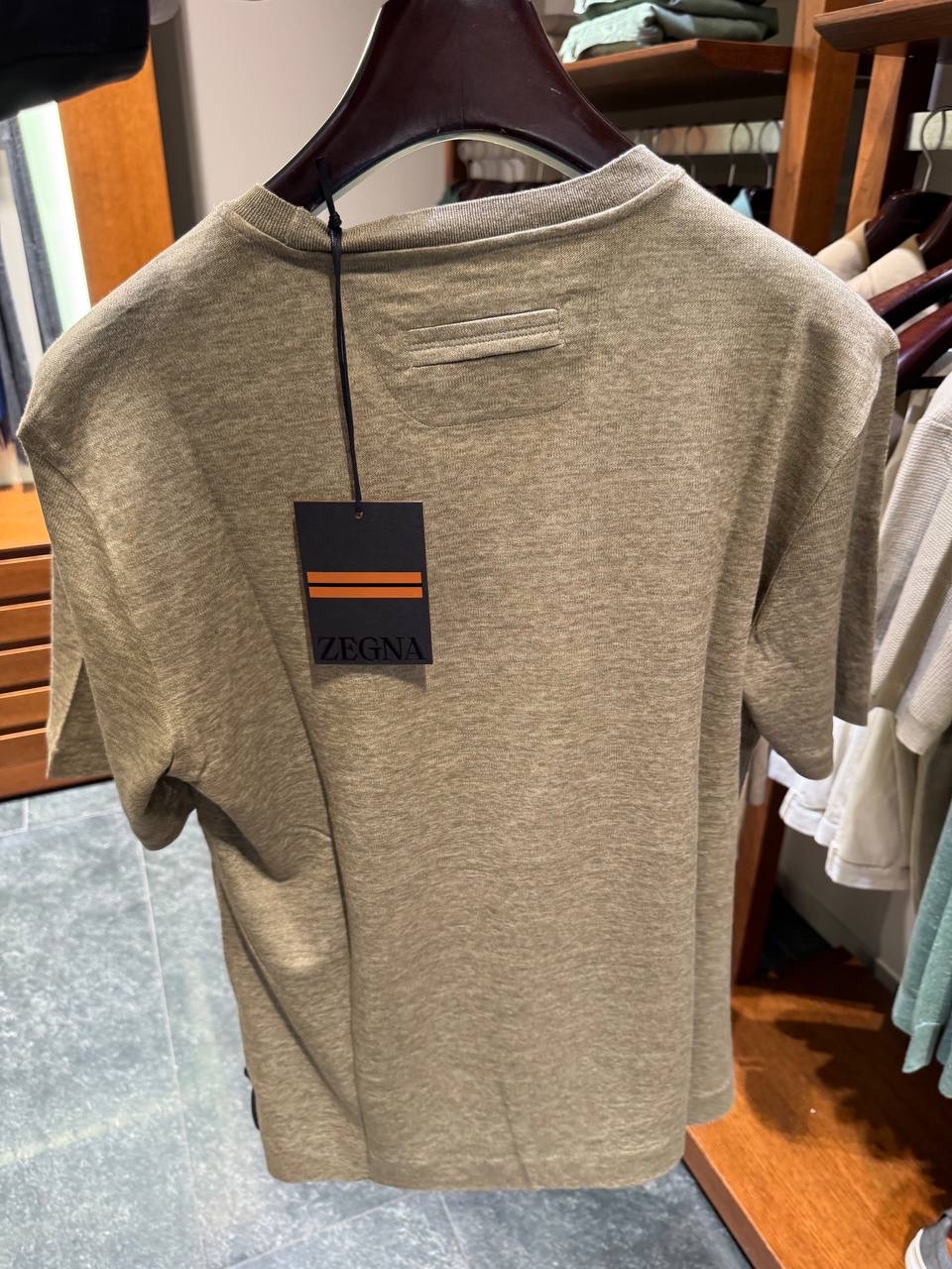 ERMENEGILDO ZEGNA T-shirt and Polo side view - Men's luxury Clothes