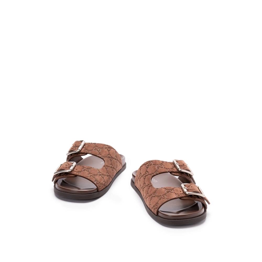 GUCCI Slides side view - Men's luxury Shoes