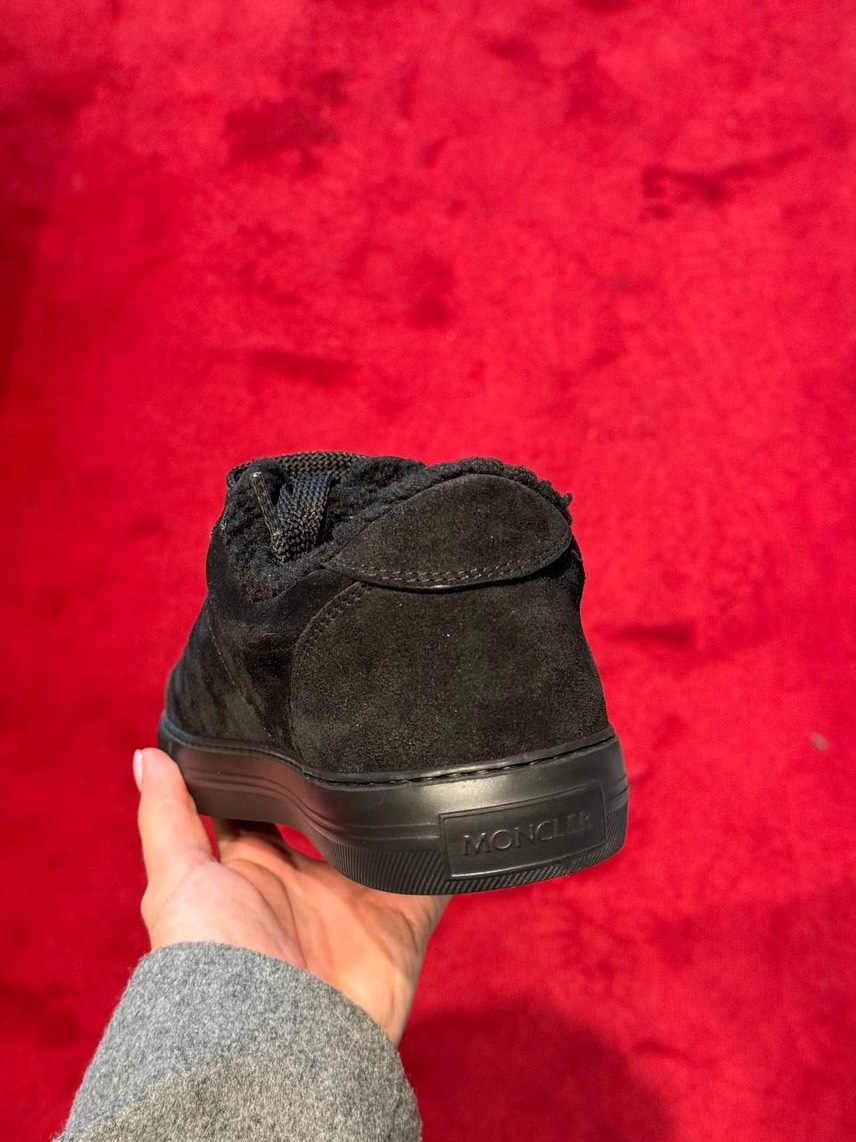 MONCLER Sneakers side view - Men's luxury Shoes