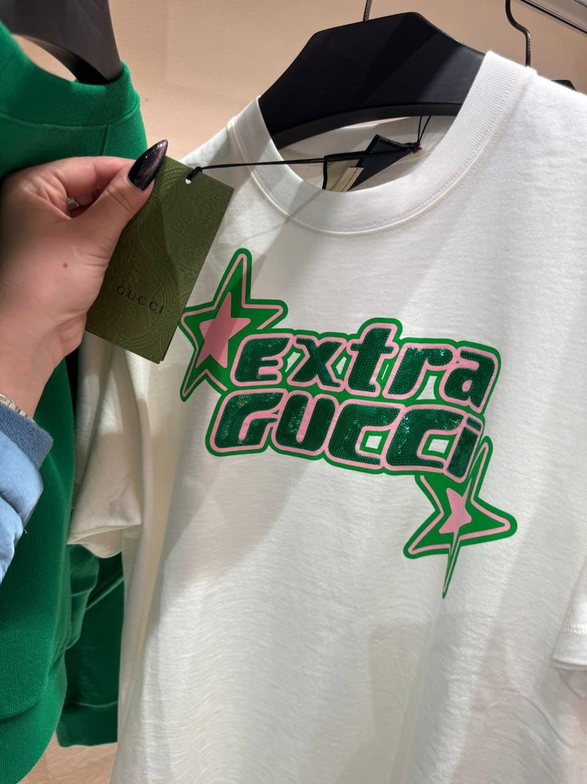 GUCCI T-shirt and Polo side view - Women's luxury Clothes