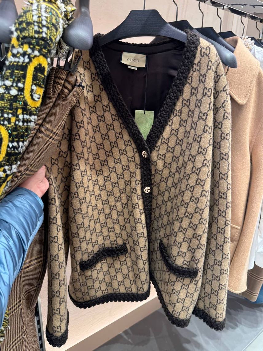 GUCCI Cardigans front view - Women's luxury Clothes