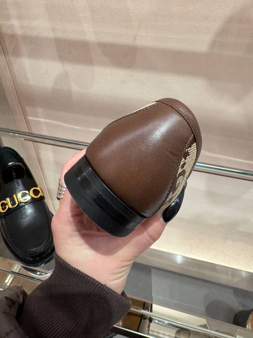 GUCCI Loafers side view - Women's luxury Shoes