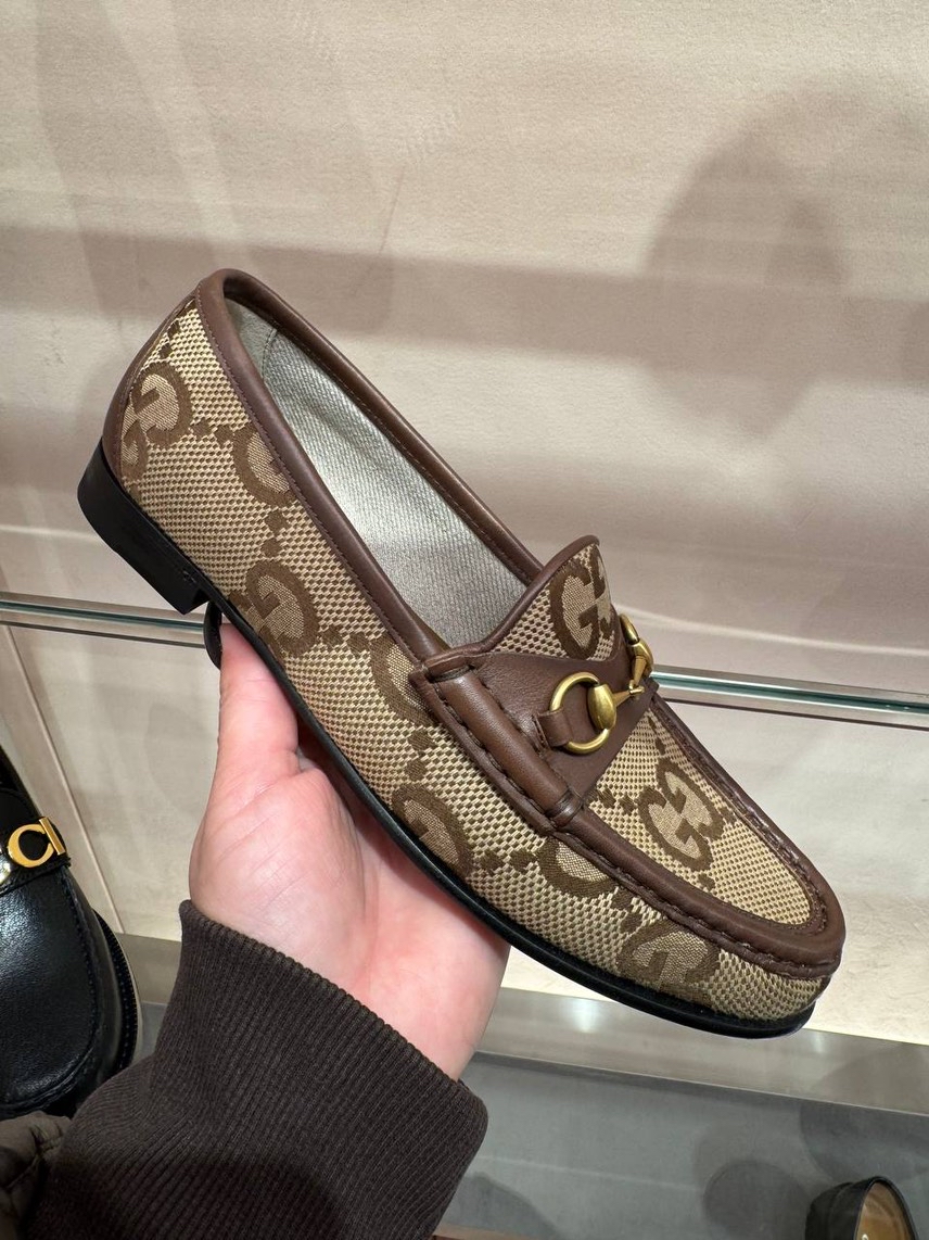 GUCCI Loafers front view - Women's luxury Shoes