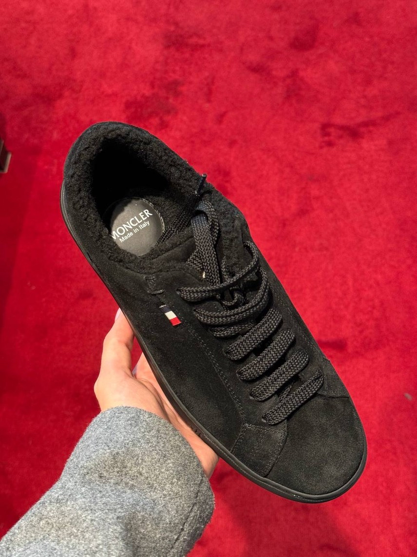 MONCLER Sneakers side view - Men's luxury Shoes