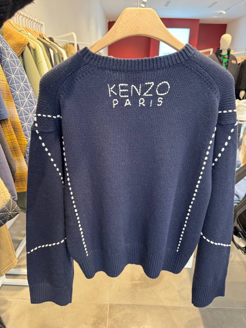 KENZO Knitwear side view - Men's luxury Clothes