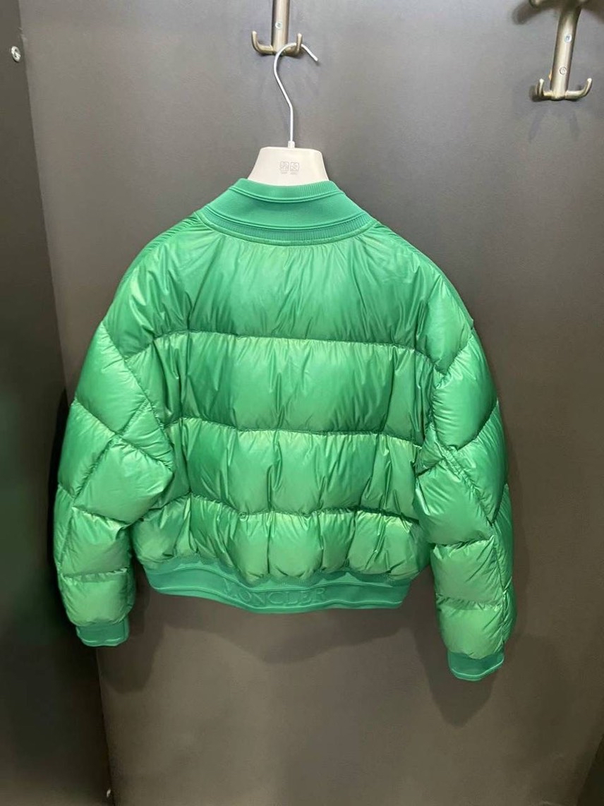 MONCLER Down jacket side view - Women's luxury Clothes