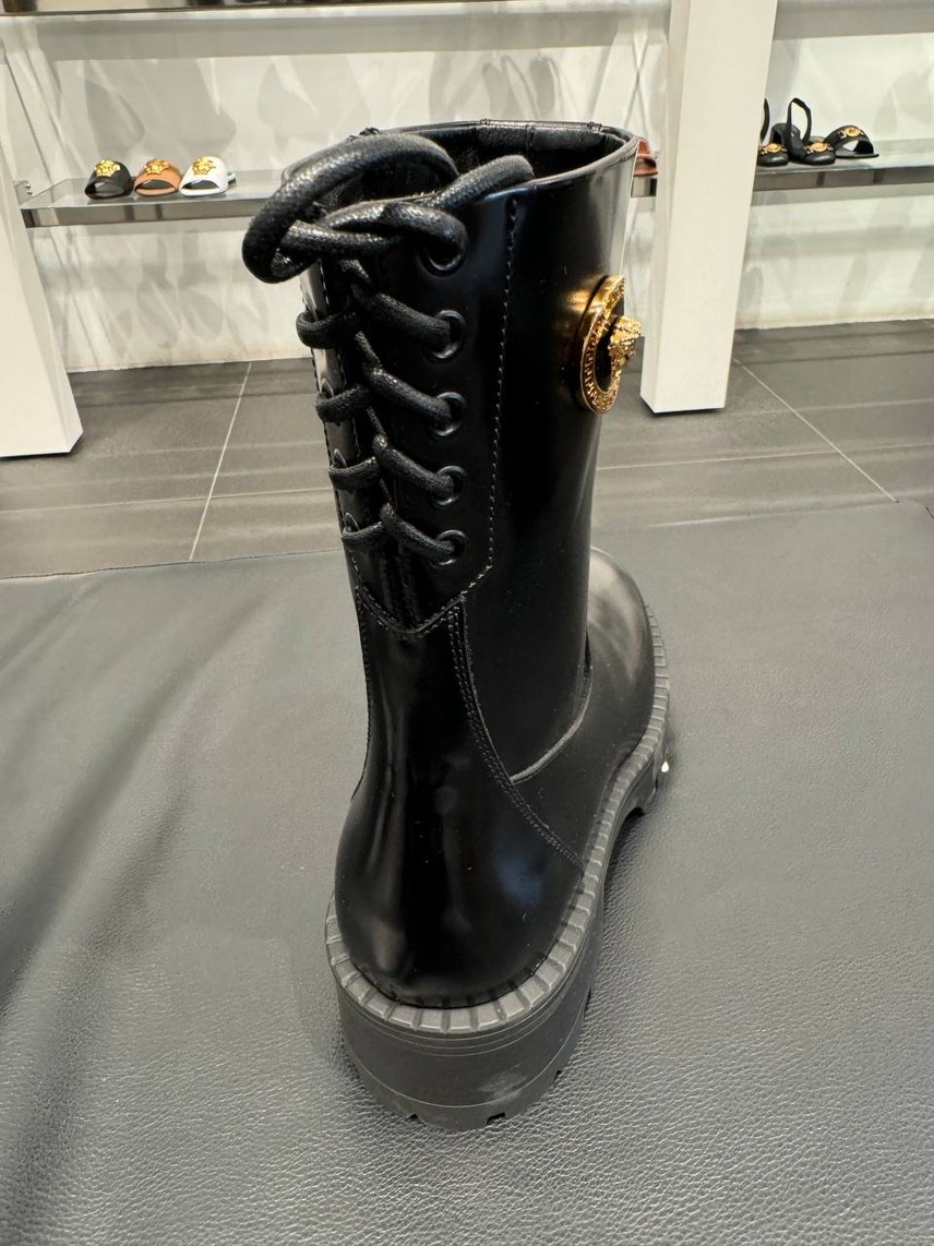 VERSACE Boots side view - Women's luxury Shoes