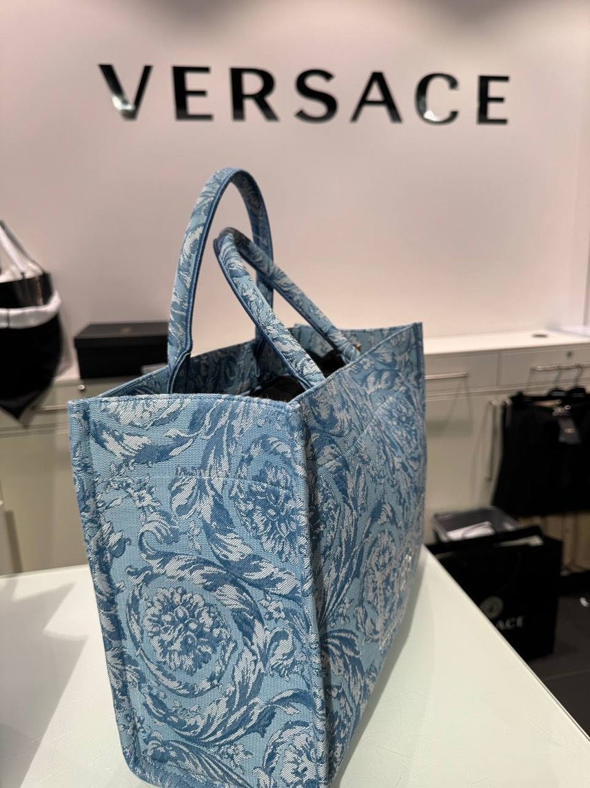 VERSACE Totes side view - Women's luxury Bags
