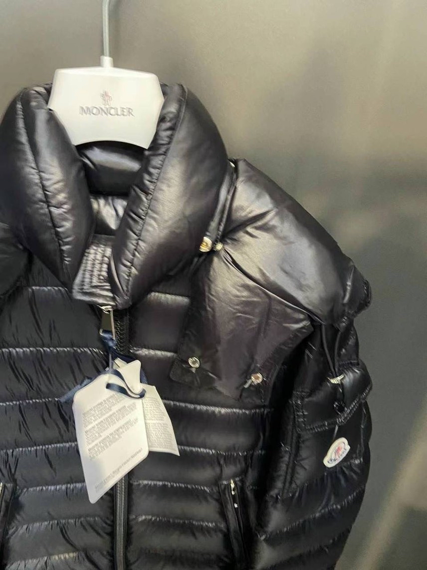 MONCLER Down jacket side view - Women's luxury Clothes