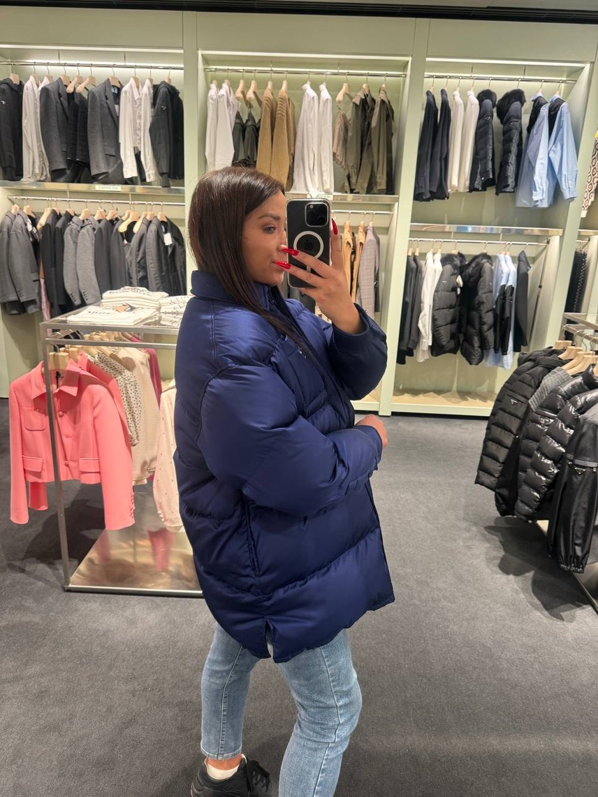 PRADA Down jacket side view - Women's luxury Clothes