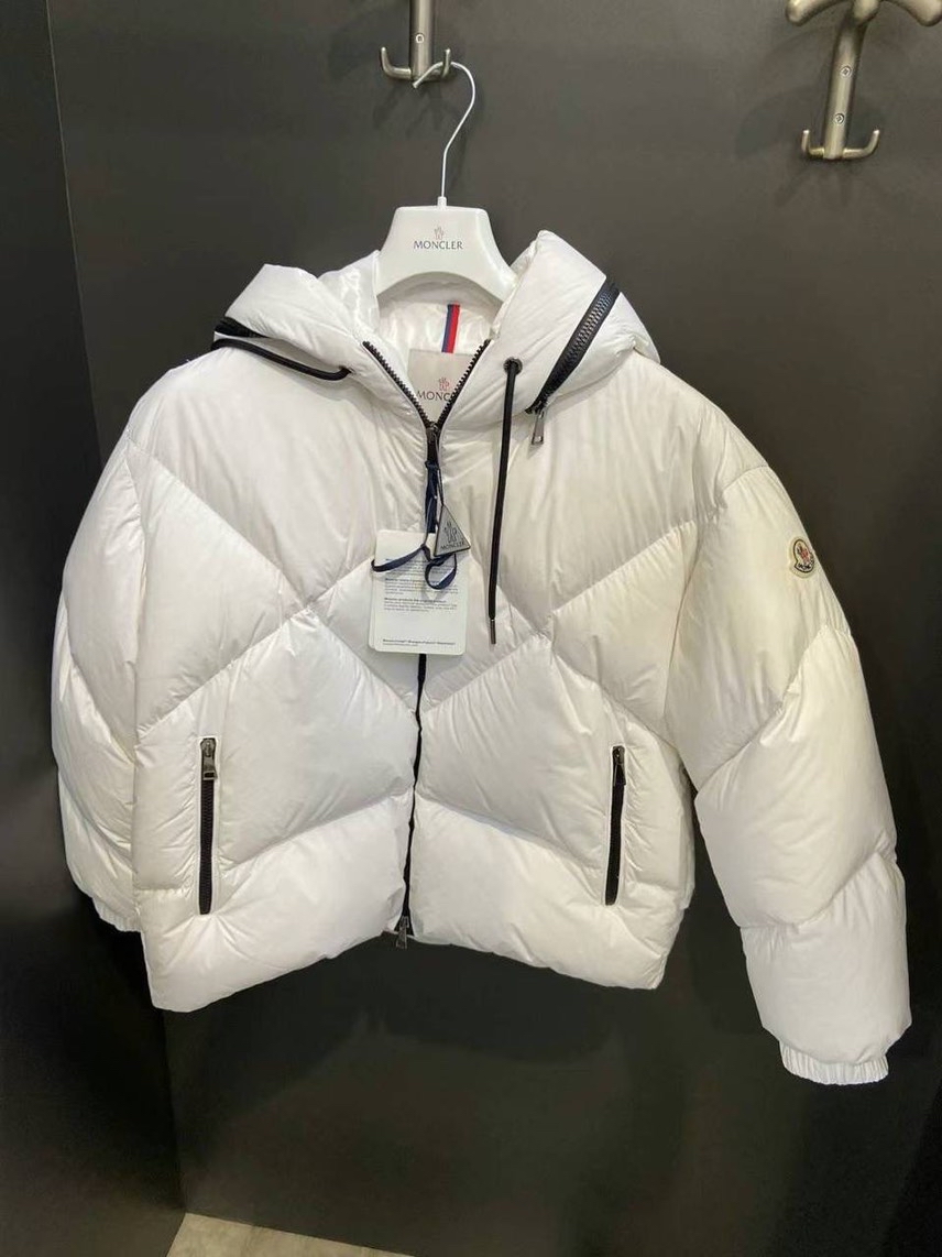 MONCLER Down jacket front view - Women's luxury Clothes