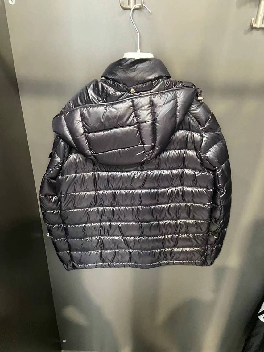 MONCLER Down jacket side view - Women's luxury Clothes