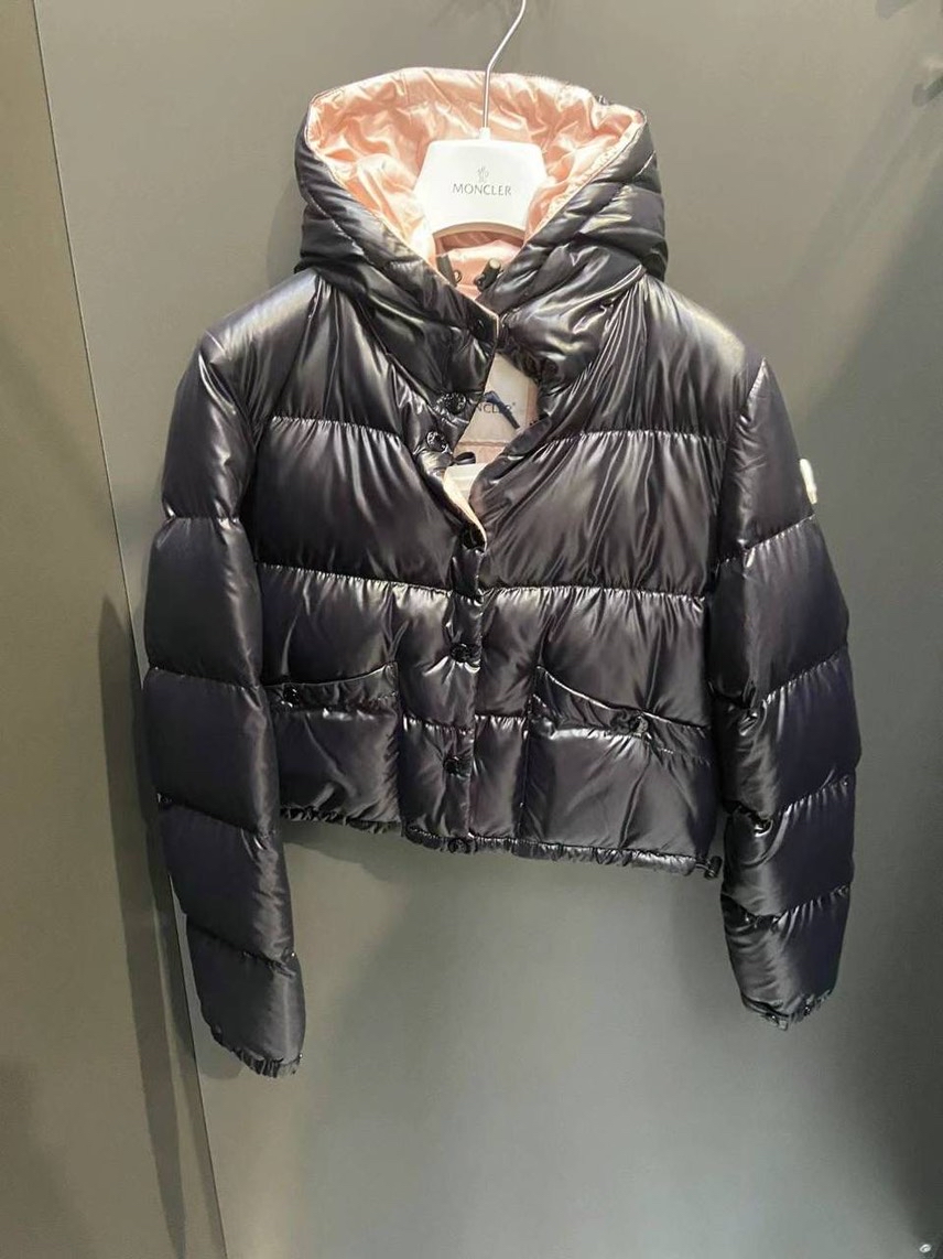 MONCLER Down jacket front view - Women's luxury Clothes