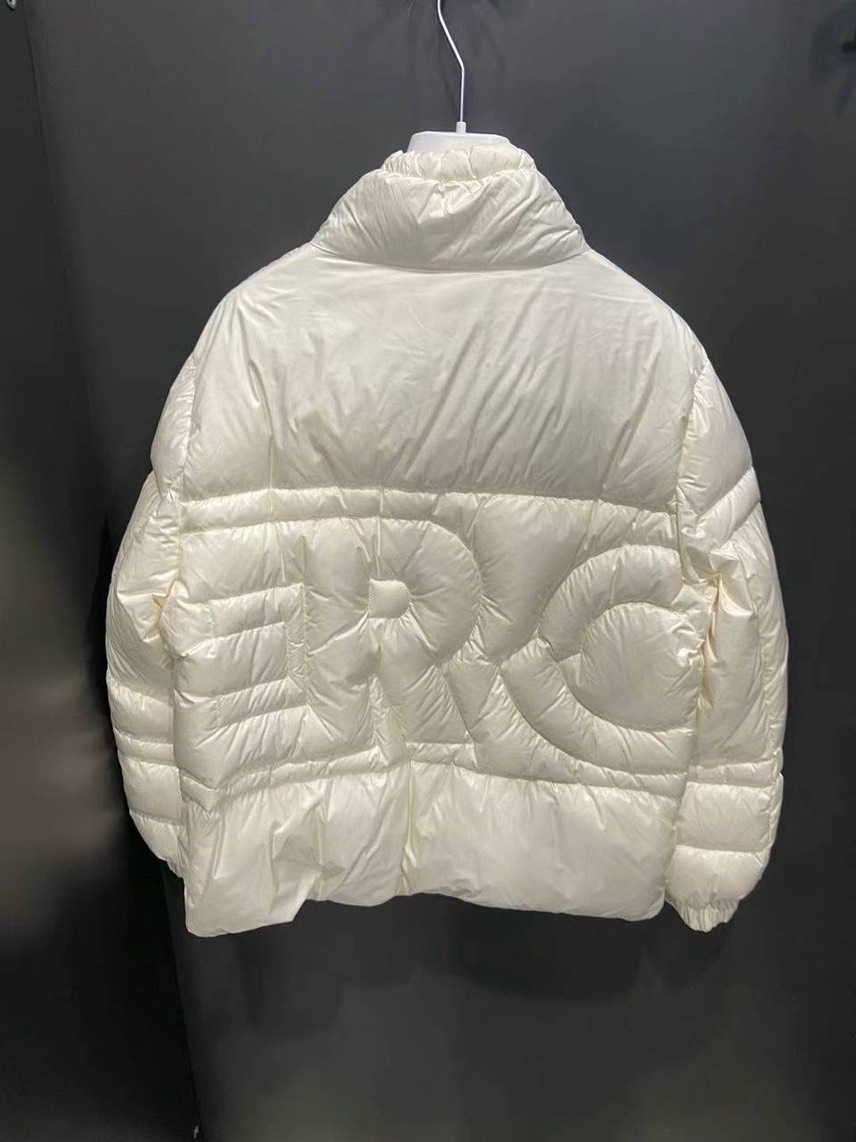 MONCLER Down jacket side view - Women's luxury Clothes