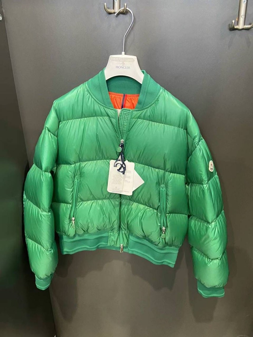 MONCLER Down jacket front view - Women's luxury Clothes