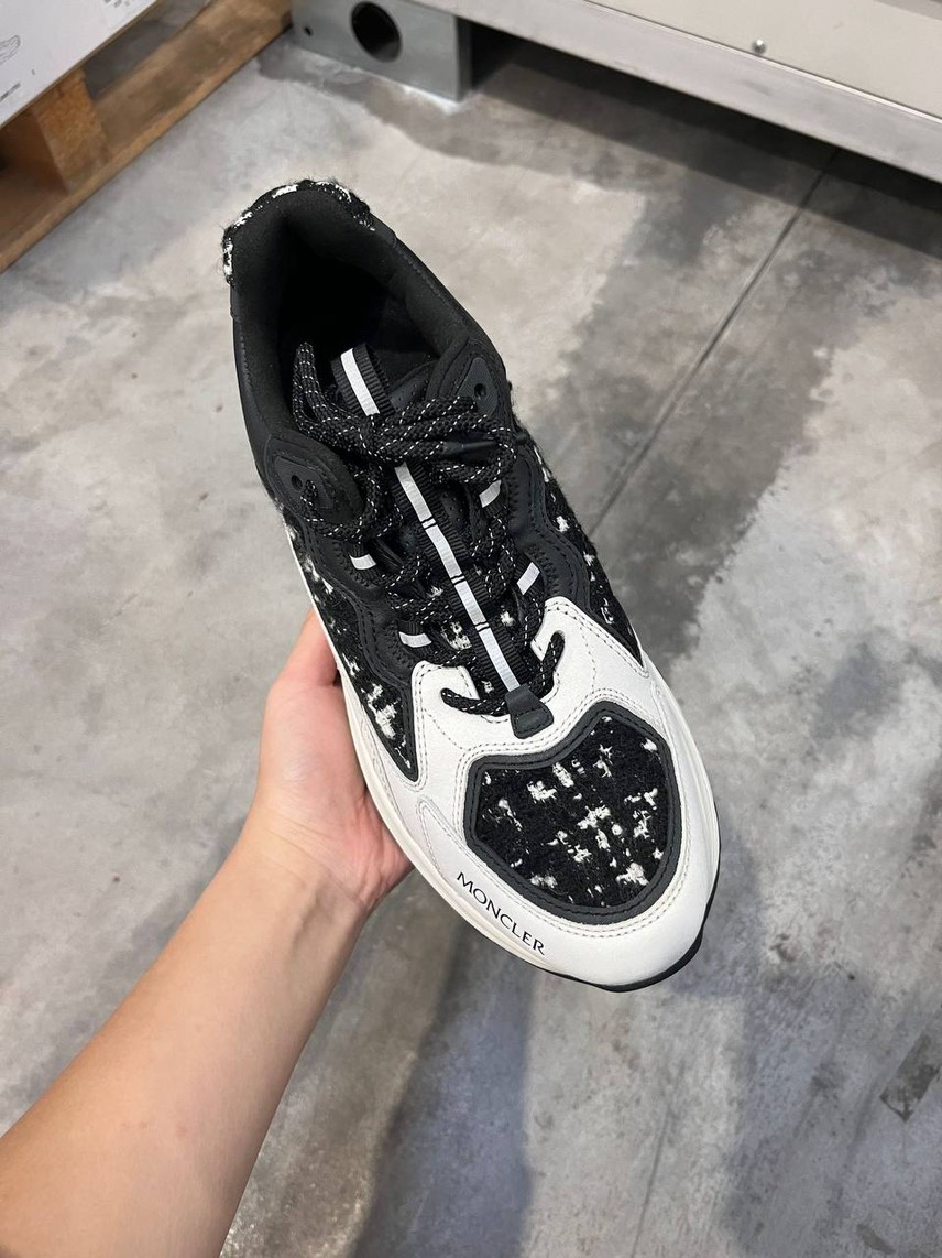 MONCLER Sneakers side view - Women's luxury Shoes