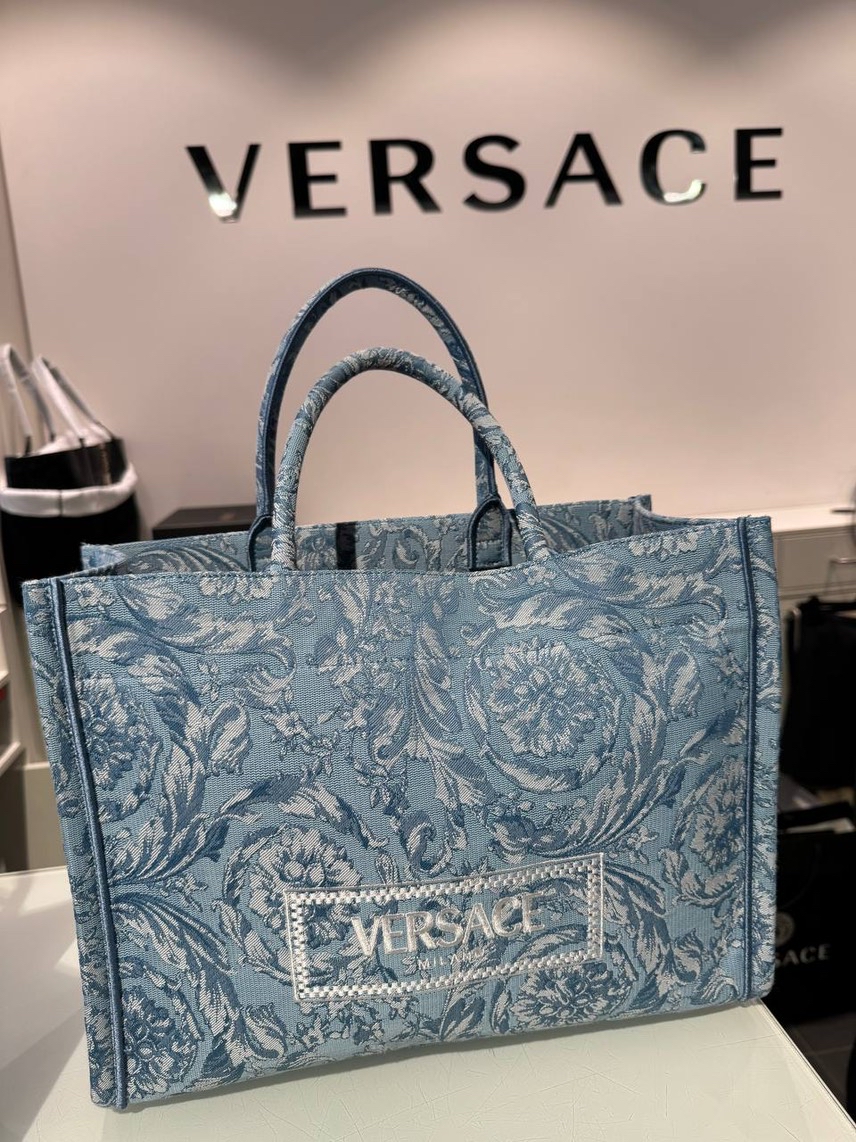 VERSACE Totes side view - Women's luxury Bags