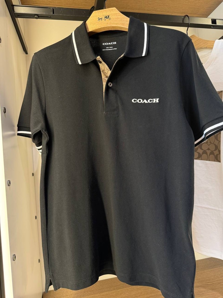COACH T-shirt and Polo front view - Men's luxury Clothes