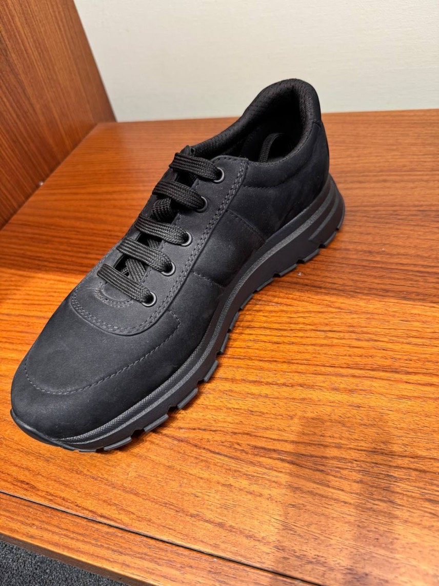 PRADA Sneakers side view - Men's luxury Shoes