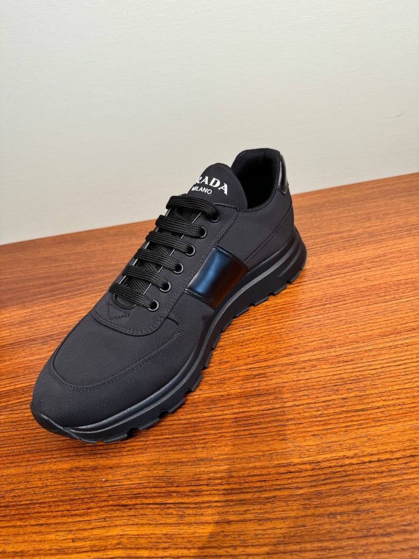 PRADA Sneakers side view - Men's luxury Shoes