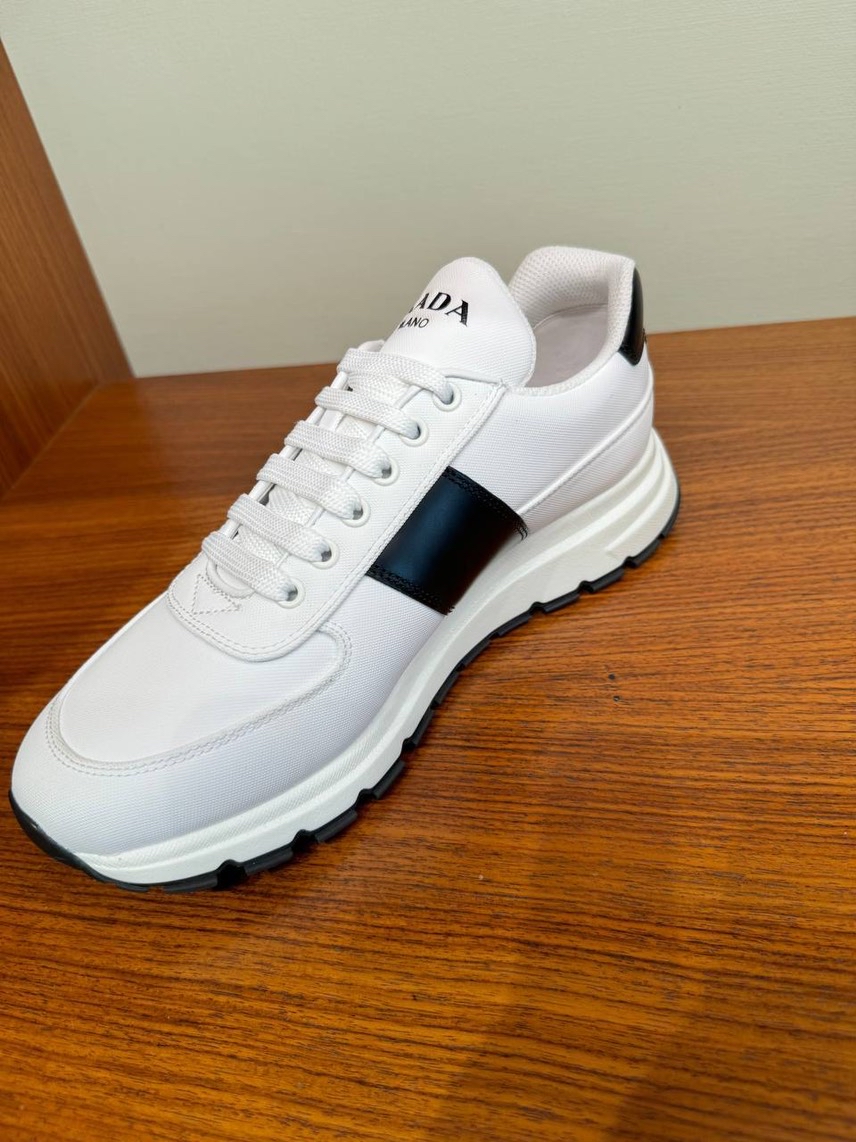 PRADA Sneakers side view - Men's luxury Shoes