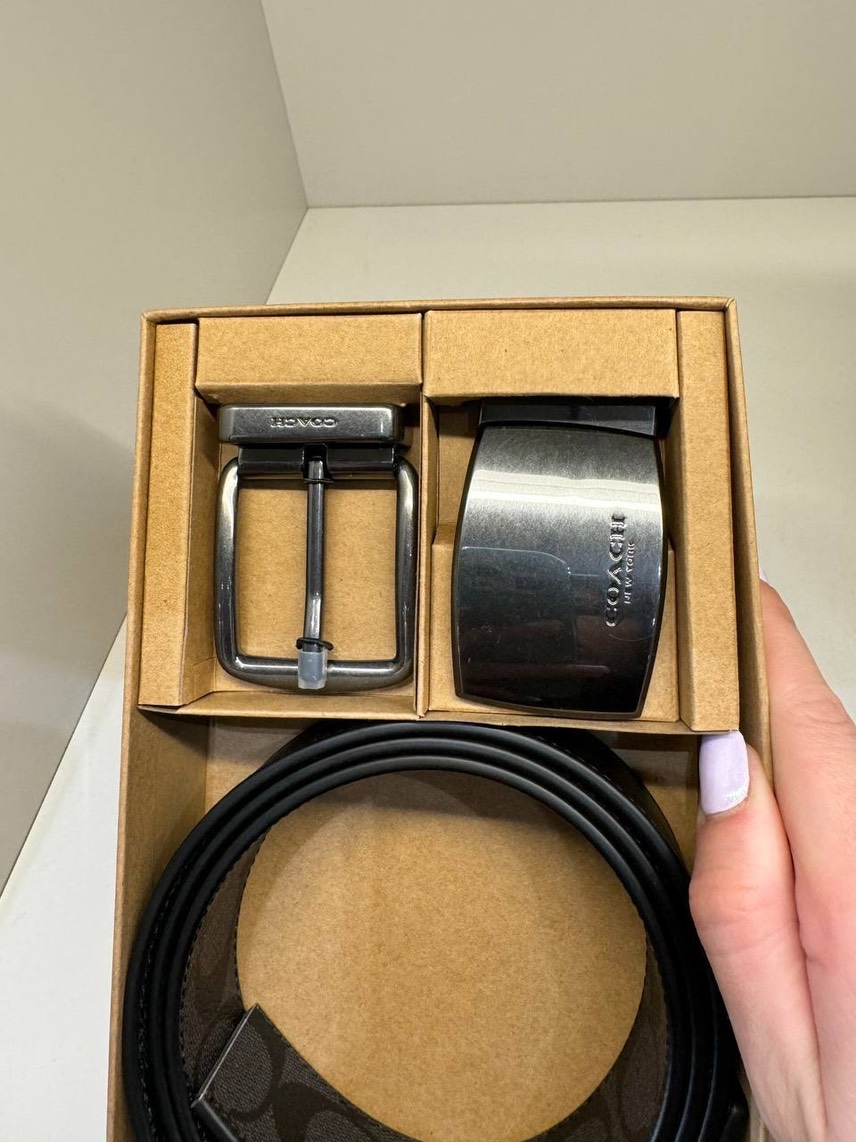 COACH Belts side view - Men's luxury Accessories