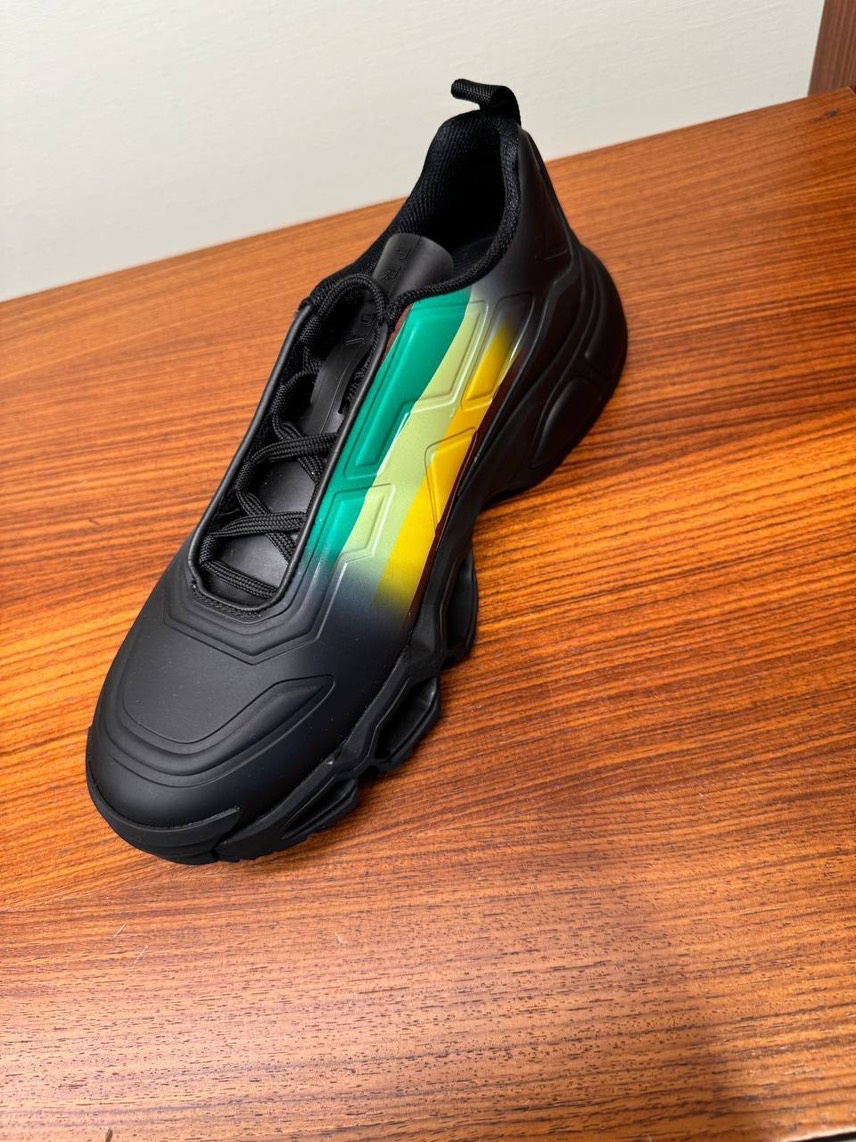 PRADA Sneakers side view - Men's luxury Shoes
