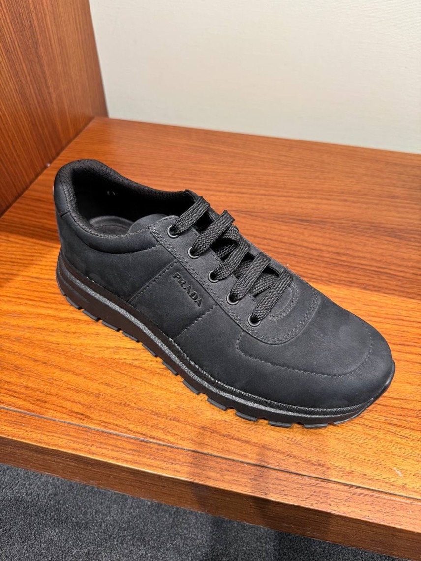 PRADA Sneakers side view - Men's luxury Shoes